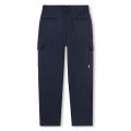 Trousers with flap pockets BOSS for BOY