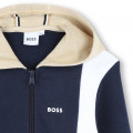 Hooded fleece sweatshirt BOSS for BOY
