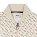 Monogram-print sweatshirt BOSS for BOY