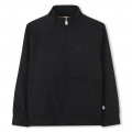 Plain zipped sweatshirt BOSS for BOY