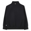 Plain zipped sweatshirt BOSS for BOY