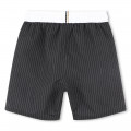 Striped swimming trunks BOSS for BOY