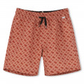 Monogram swimming trunks BOSS for BOY