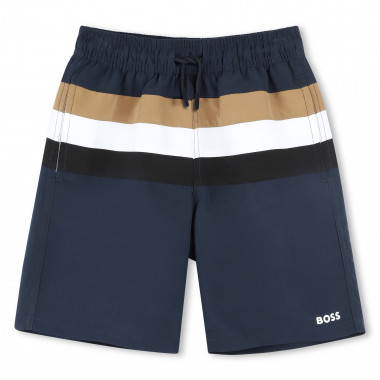 Maillot de bain avec rayures BOSS pour GARCON