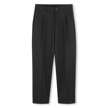 Pantalon de costume rayé BOSS pour GARCON