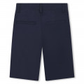 Lined chino Bermuda shorts BOSS for BOY