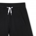 Plain fleece Bermuda shorts BOSS for BOY