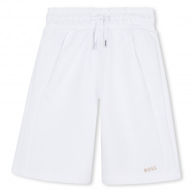 Bermuda en molleton uni BOSS pour GARCON