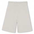 Bermuda en molleton uni BOSS pour GARCON