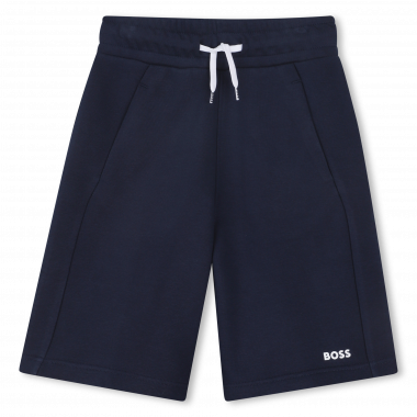 Bermuda en molleton uni BOSS pour GARCON