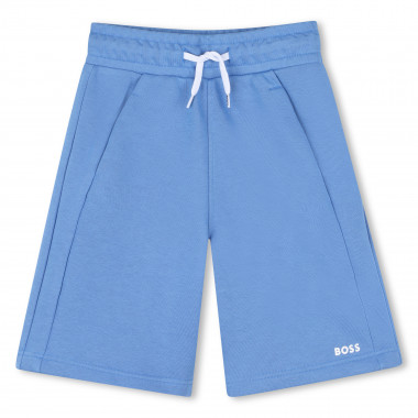Bermuda en molleton uni BOSS pour GARCON