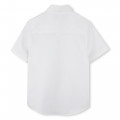 Plain cotton shirt BOSS for BOY