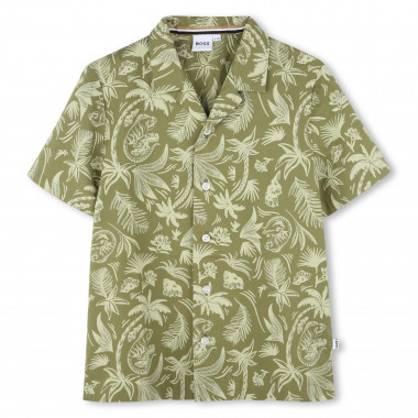 Chemise en popeline de coton BOSS pour GARCON