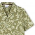 Cotton poplin shirt BOSS for BOY