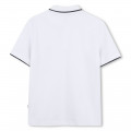 Straight cotton polo shirt BOSS for BOY