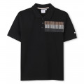 Straight polo with stripes BOSS for BOY