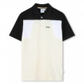 Colour-block polo shirt BOSS for BOY