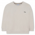 Plain round-neck sweatshirt BOSS for BOY