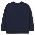 Plain round-neck sweatshirt BOSS for BOY