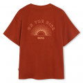 Embroidered cotton T-shirt BOSS for BOY