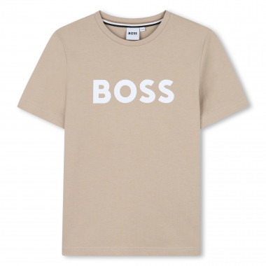 T-shirt manches courtes coton BOSS pour GARCON