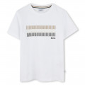 Short-sleeved cotton T-shirt BOSS for BOY