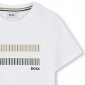 Short-sleeved cotton T-shirt BOSS for BOY