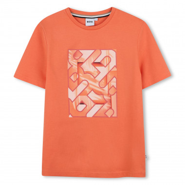 T-shirt manches courtes coton BOSS pour GARCON