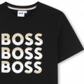 Short-sleeved cotton T-shirt BOSS for BOY