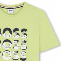 Short-sleeved cotton T-shirt BOSS for BOY