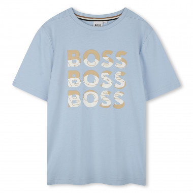 T-shirt manches courtes BOSS pour GARCON