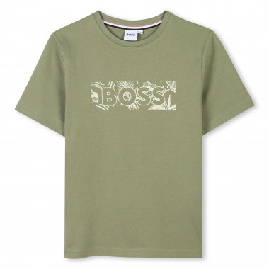T-shirt manches courtes BOSS pour GARCON