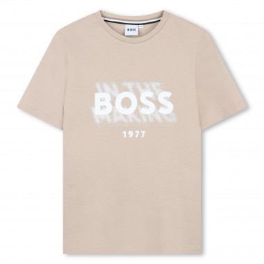 T-shirt manches courtes BOSS pour GARCON