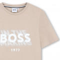 T-shirt manches courtes BOSS pour GARCON