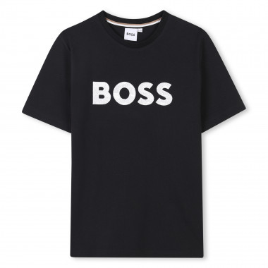 T-shirt brodé BOSS pour GARCON