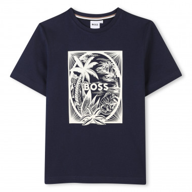 T-shirt manches courtes BOSS pour GARCON