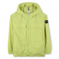 Hooded zip-up windbreaker BOSS for BOY