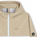 Two-tone hooded windbreaker BOSS for BOY