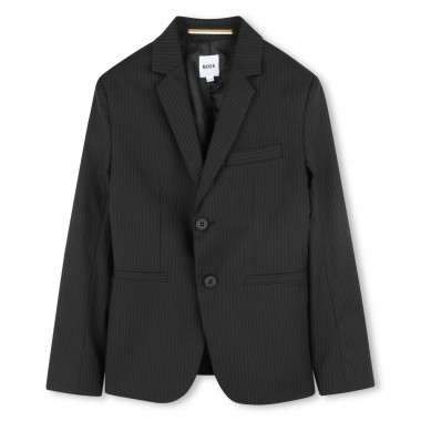 Veste boutonnée à rayures BOSS pour GARCON