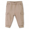 Plain cargo trousers BOSS for BOY