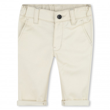 Pantalón chino de sarga BOSS para NIÑO