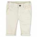 Twill chino trousers BOSS for BOY