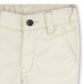 Twill chino trousers BOSS for BOY