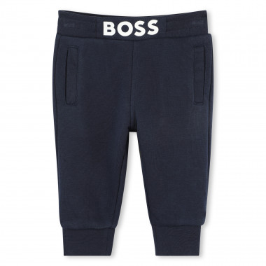 Pantalon de jogging molletonné BOSS pour GARCON