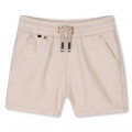 Linen and cotton shorts BOSS for BOY