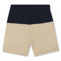 Two-tone fleece shorts BOSS for BOY