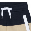 Two-tone fleece shorts BOSS for BOY