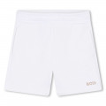 Plain fleece shorts BOSS for BOY