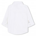 Long-sleeved cotton shirt BOSS for BOY