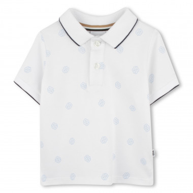 Polo à manches courtes BOSS pour GARCON